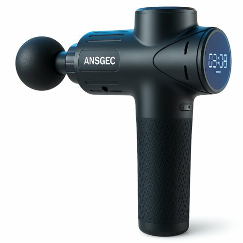 Pistolet de massage musculaire ANSGEC – Soulagez efficacement vos douleurs musculaires